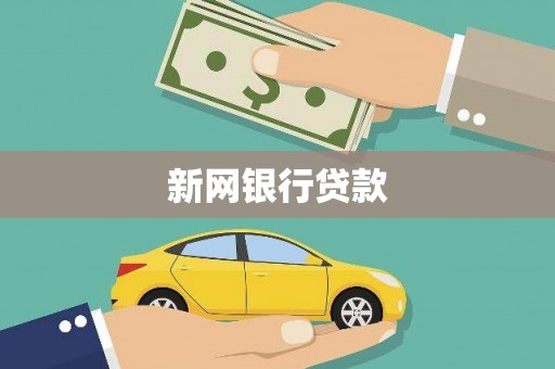 桐城新网银行贷款