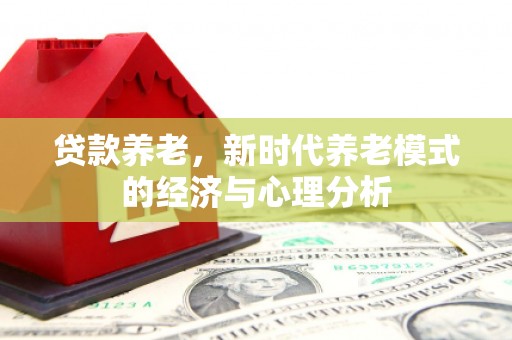 桐城贷款养老，新时代养老模式的经济与心理分析