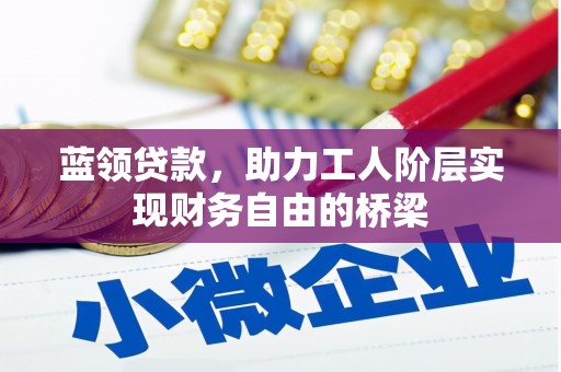 桐城蓝领贷款，助力工人阶层实现财务自由的桥梁