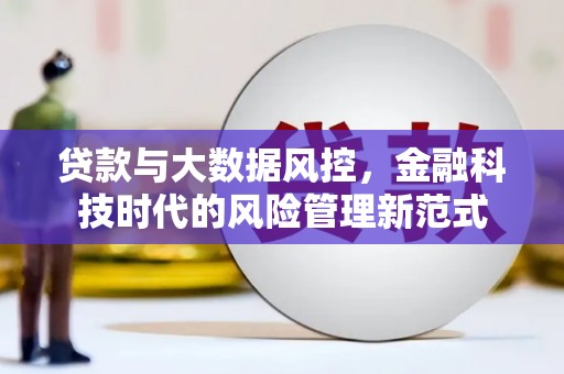 桐城贷款与大数据风控，金融科技时代的风险管理新范式