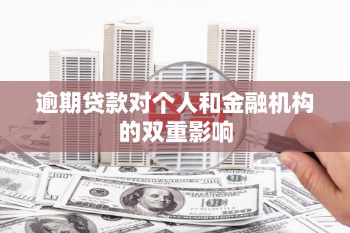 桐城逾期贷款对个人和金融机构的双重影响