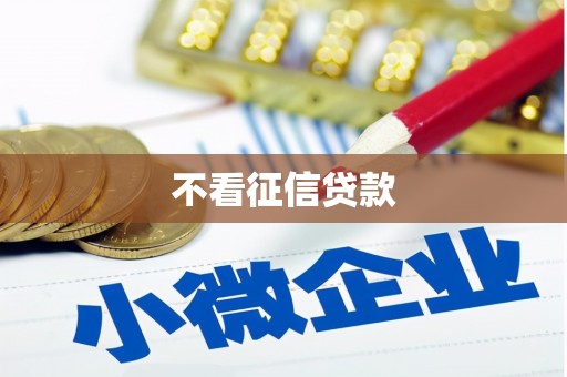 桐城不看征信贷款