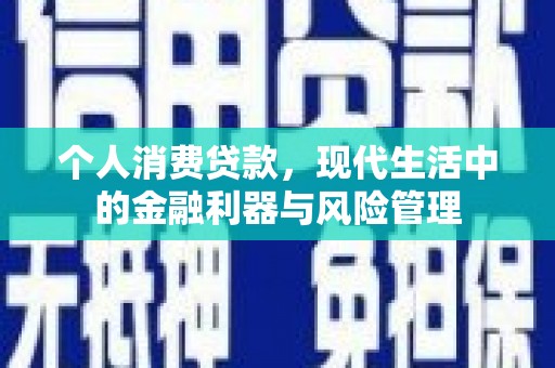 桐城个人消费贷款，现代生活中的金融利器与风险管理
