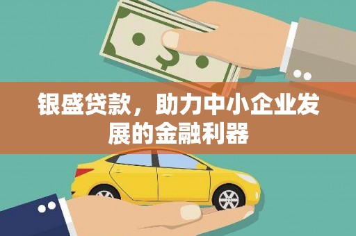 桐城银盛贷款，助力中小企业发展的金融利器