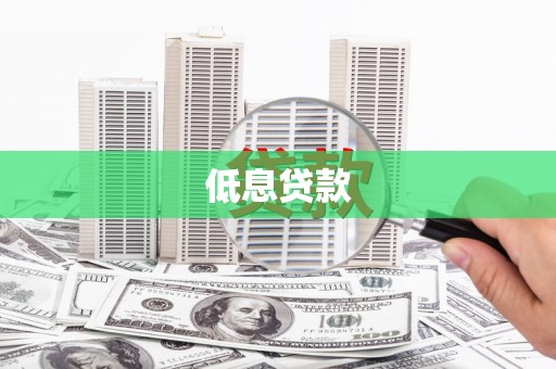 桐城低息贷款
