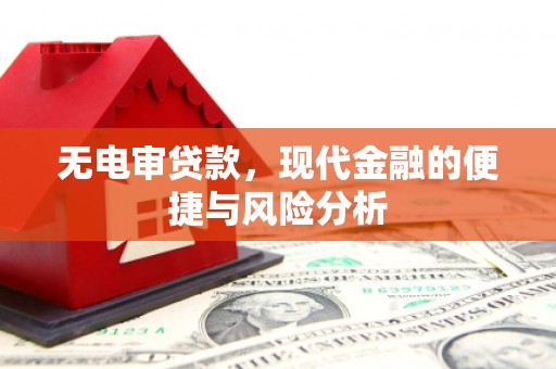 桐城无电审贷款，现代金融的便捷与风险分析