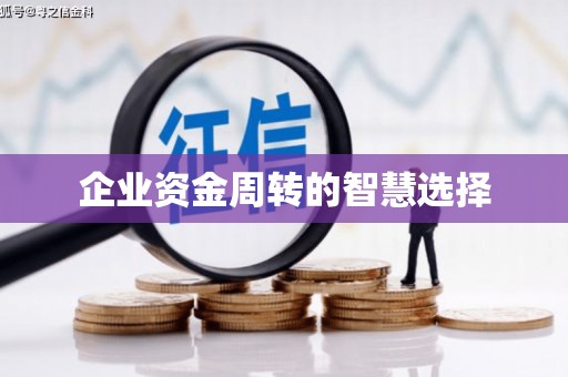 桐城企业资金周转的智慧选择