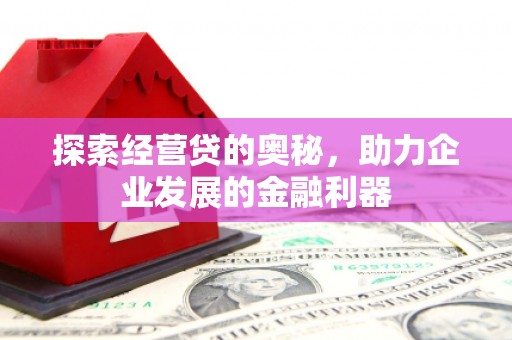 桐城探索经营贷的奥秘，助力企业发展的金融利器