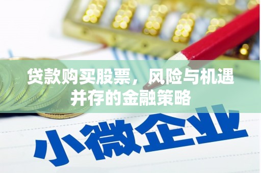 桐城贷款购买股票，风险与机遇并存的金融策略