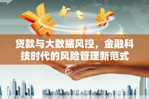 桐城贷款与大数据风控，金融科技时代的风险管理新范式