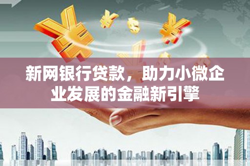 桐城新网银行贷款，助力小微企业发展的金融新引擎