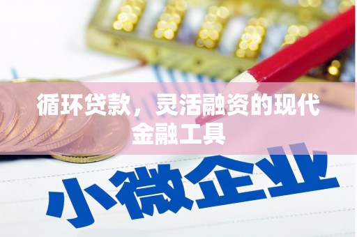 桐城循环贷款，灵活融资的现代金融工具
