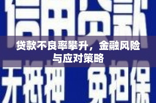 桐城贷款不良率攀升，金融风险与应对策略