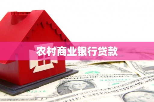 桐城农村商业银行贷款