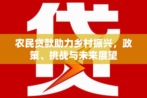 桐城农民贷款助力乡村振兴，政策、挑战与未来展望