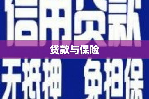 桐城贷款与保险