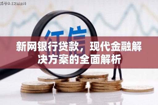 桐城新网银行贷款，现代金融解决方案的全面解析