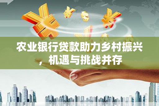 桐城农业银行贷款助力乡村振兴，机遇与挑战并存