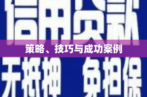 桐城策略、技巧与成功案例