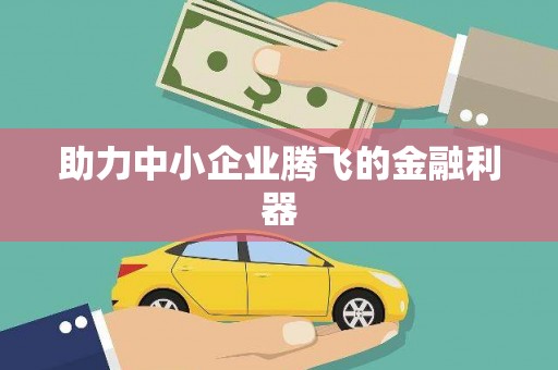 桐城助力中小企业腾飞的金融利器