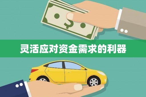 桐城灵活应对资金需求的利器