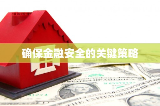 桐城确保金融安全的关键策略